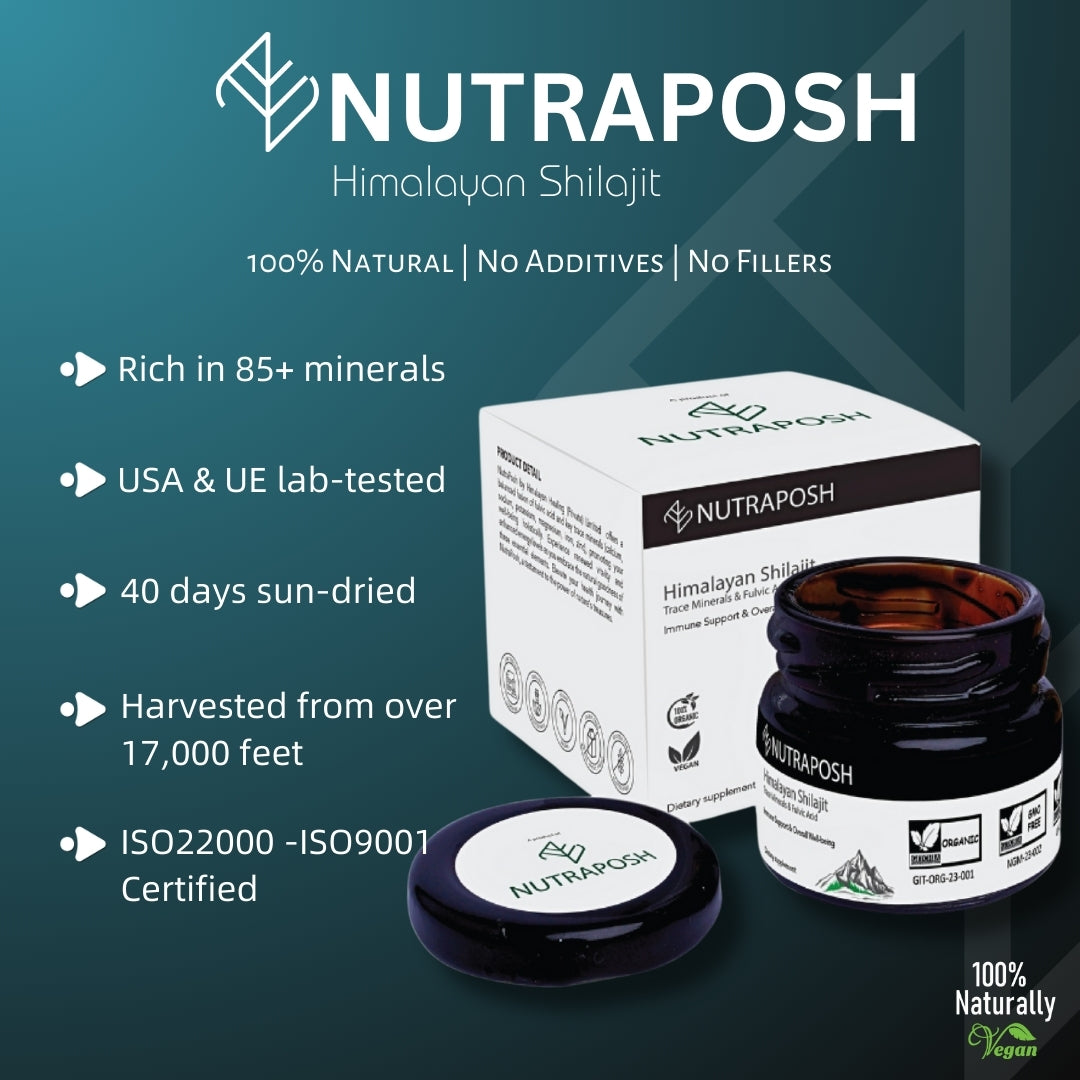 50 Gram Nutraposh Shilajit